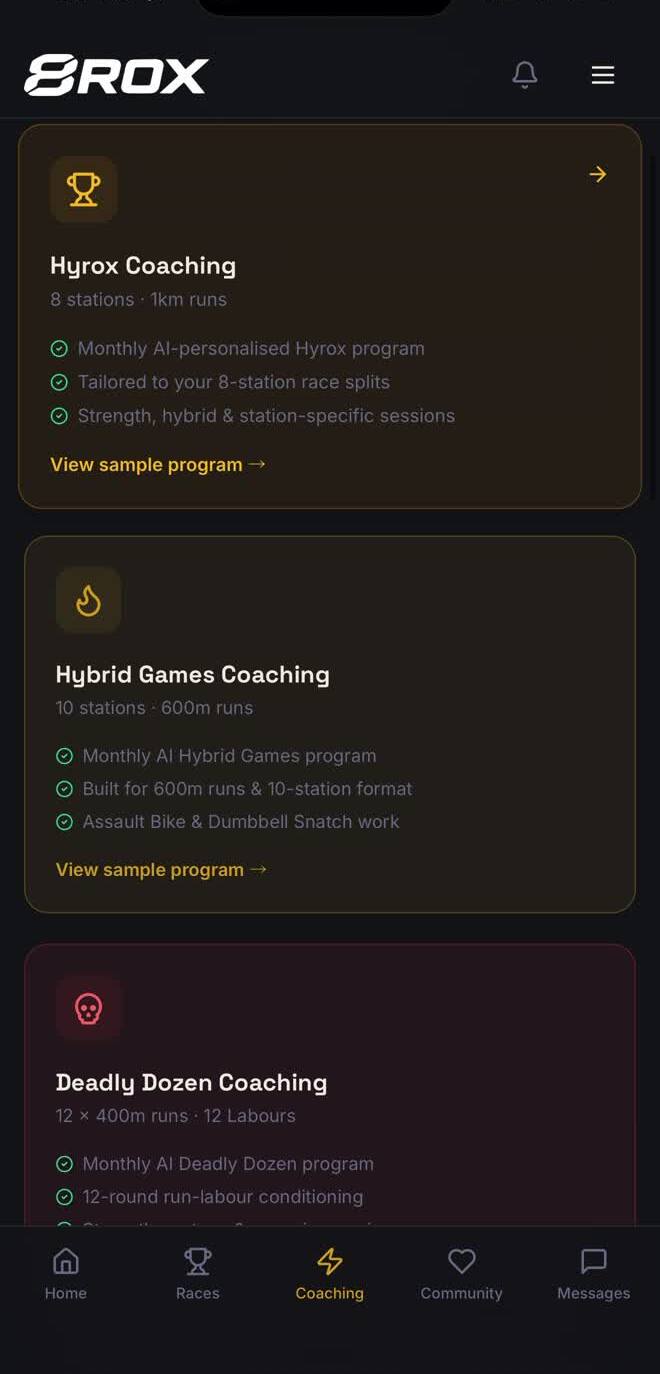 Training built around your race