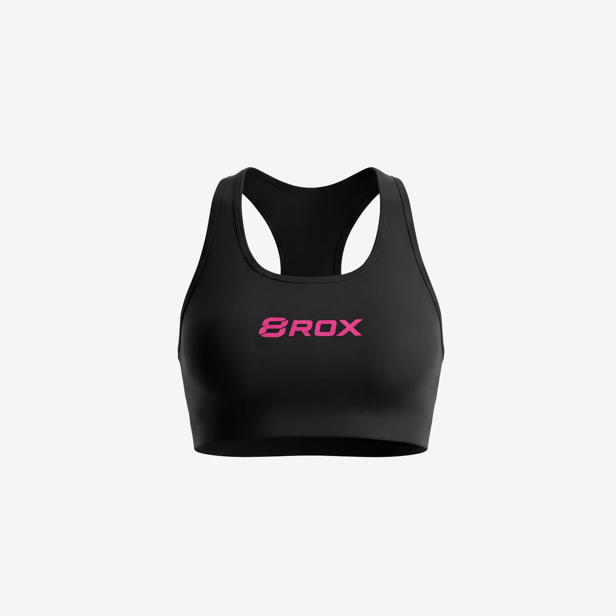 Ladies 8ROX Active Bra - Black / Pink - view 1