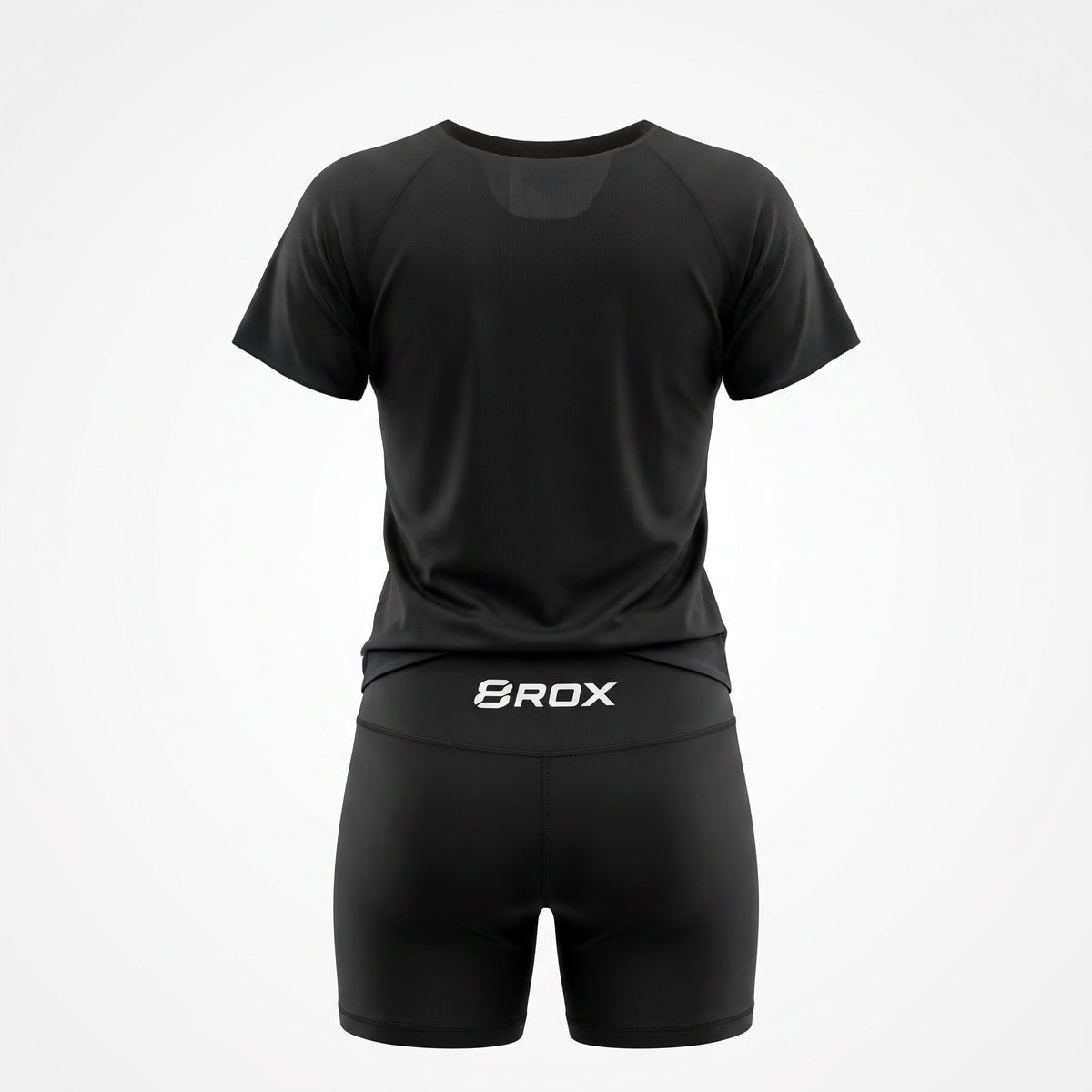 Ladies 8ROX Performance Tee - Black / Pink - view 2