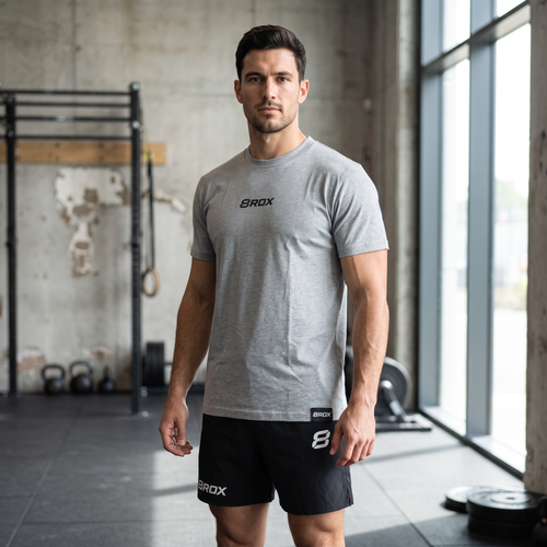 8ROX Lifestyle Tee - Grey - view 3