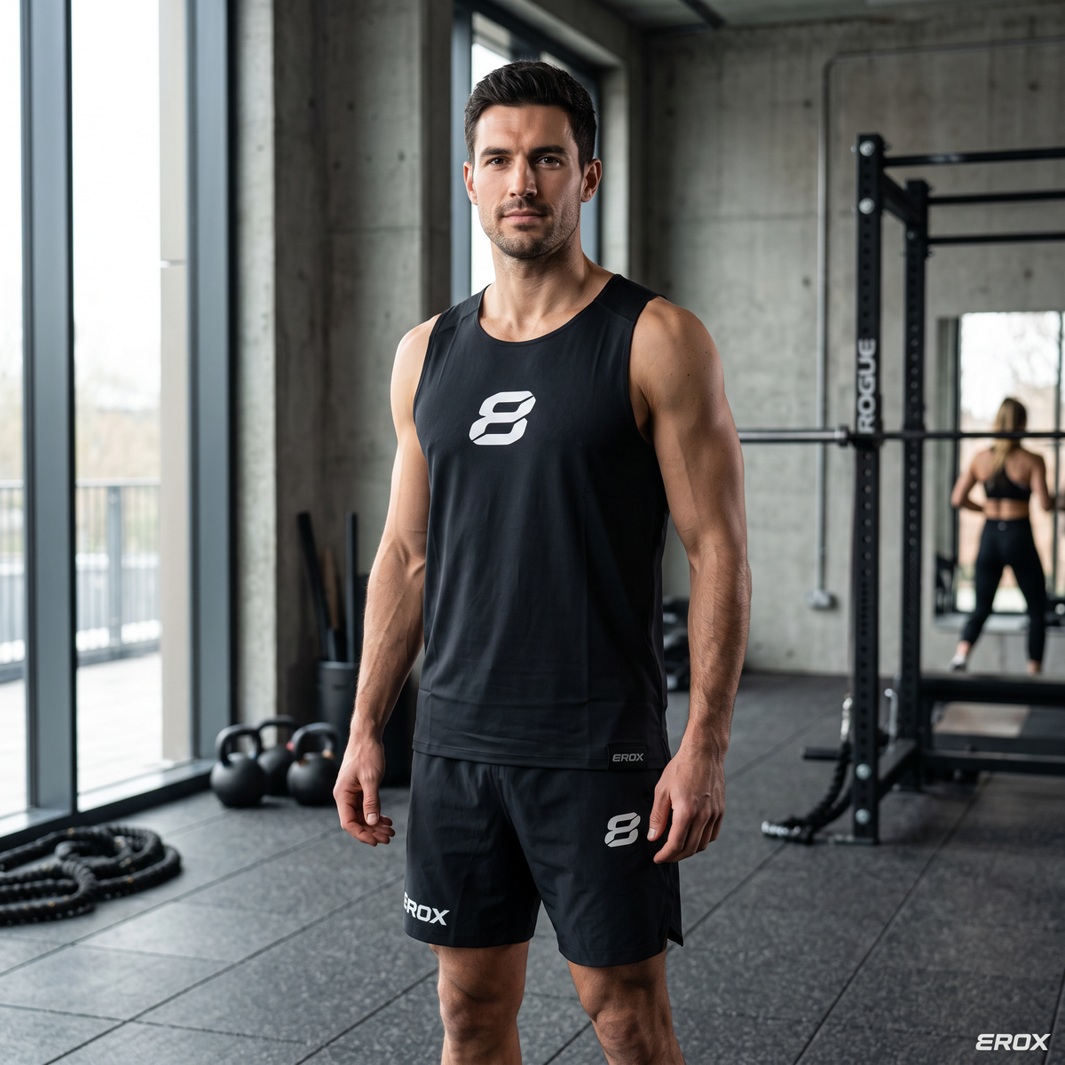 Team 8ROX Performance Vest - Black