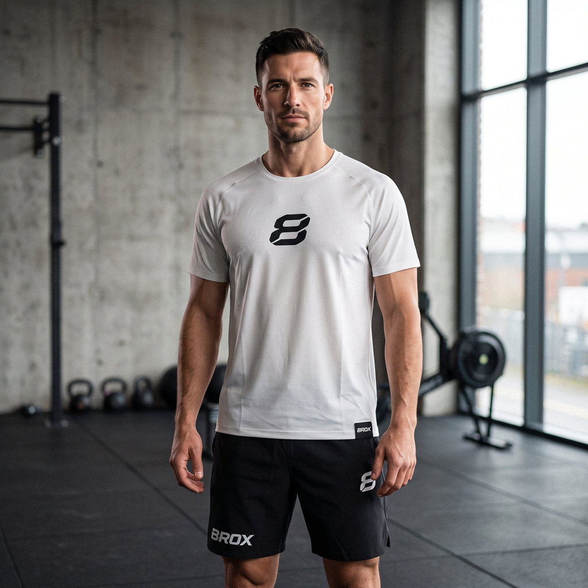 Team 8ROX Performance Tee - White - view 3