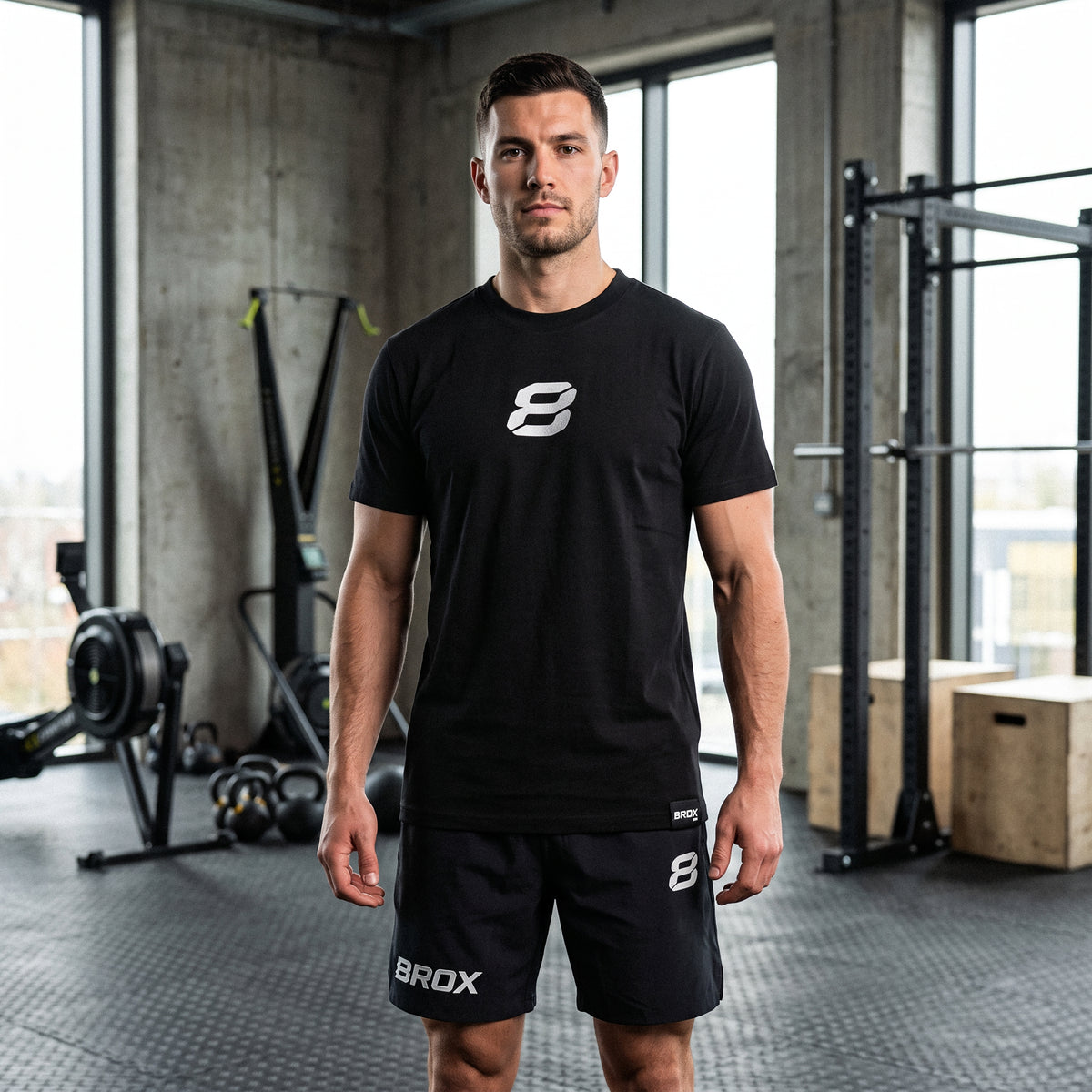 Team 8ROX Performance Tee - Black - view 3