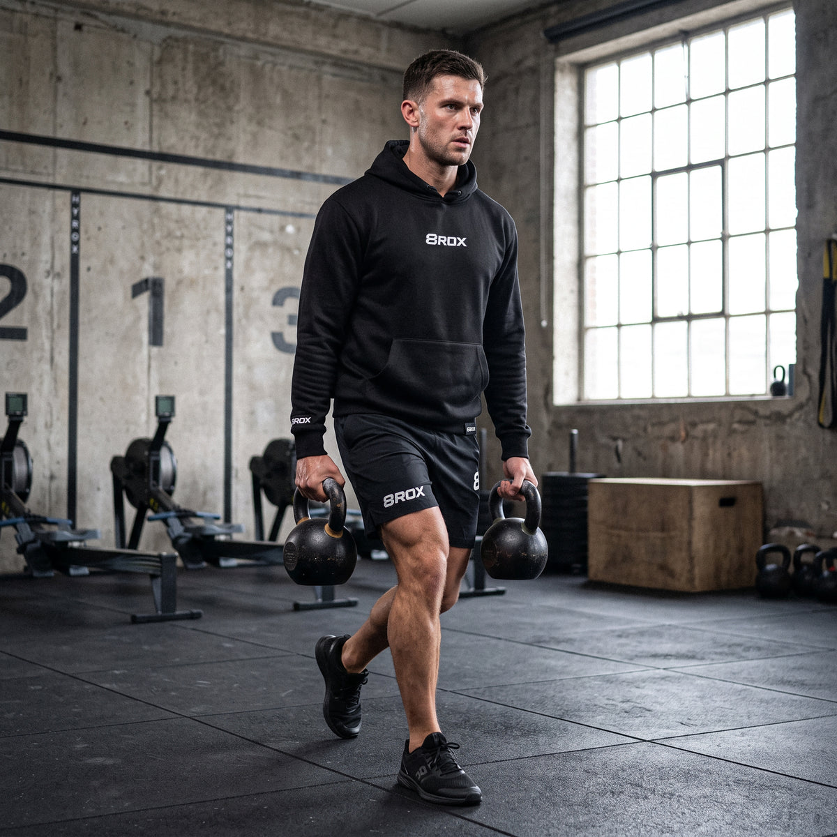 8ROX Performance Hoodie - Black - view 3