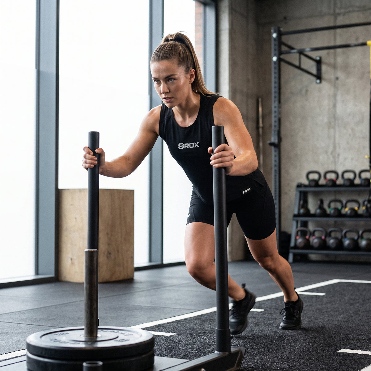 Ladies 8ROX Performance Vest - Black - view 4